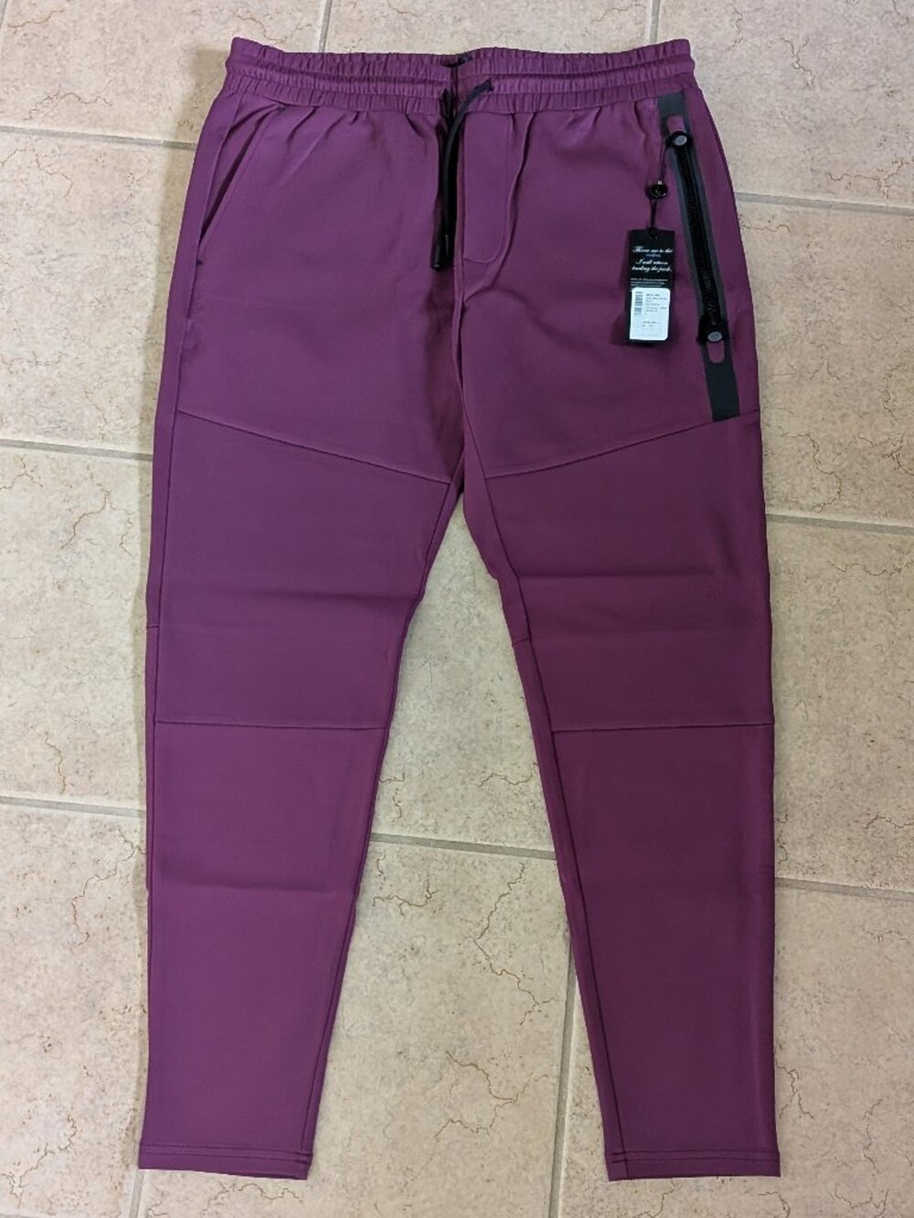 Grayson Sequoia Joggers, Hawkeye color, Men's Size M, NWT